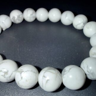 BRACELET HOWLITE 10MM