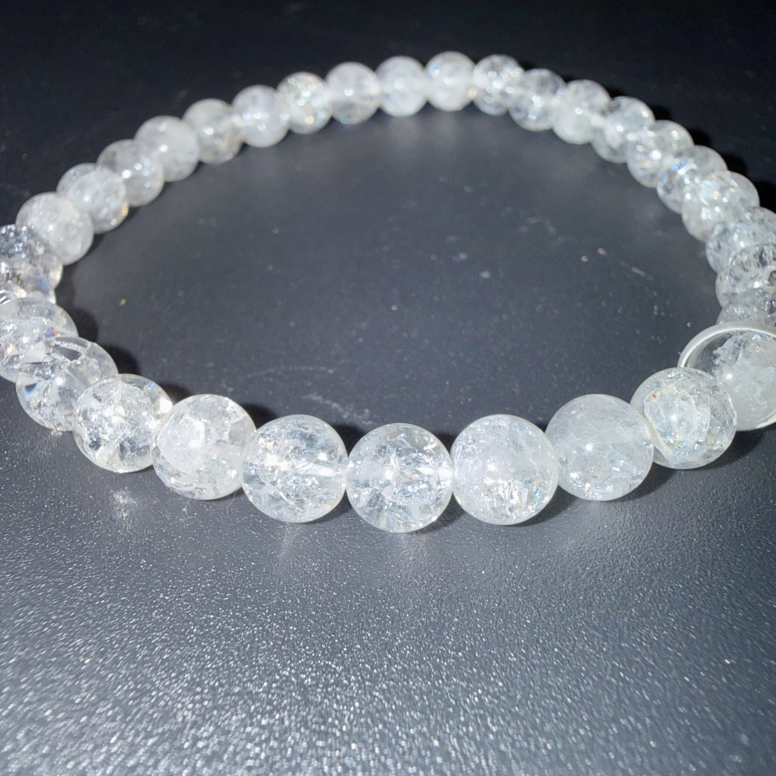 BRACELET CRISTAL DE ROCHE 6MM