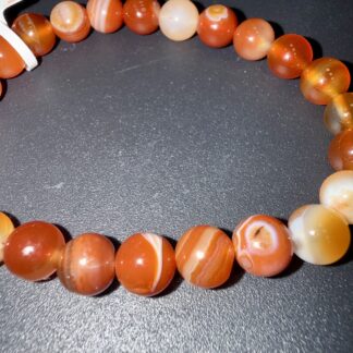 BRACELET CORNALINE 8MM