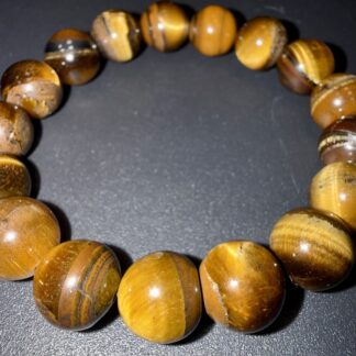 BRACELET OEIL DE TIGRE 12 MM