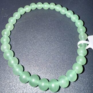 BRACELET AVENTURINE VERTE 6MM