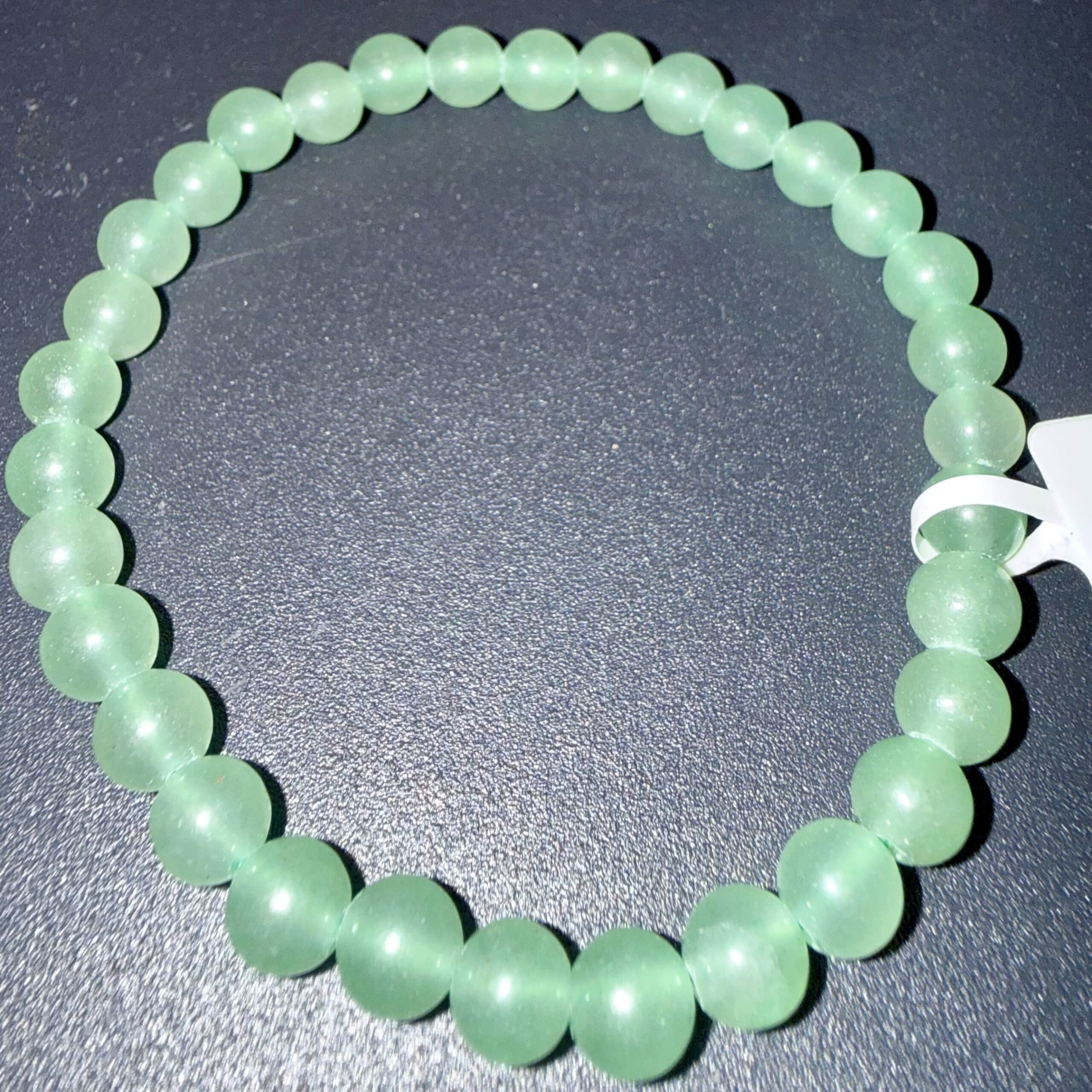 BRACELET AVENTURINE VERTE 6MM