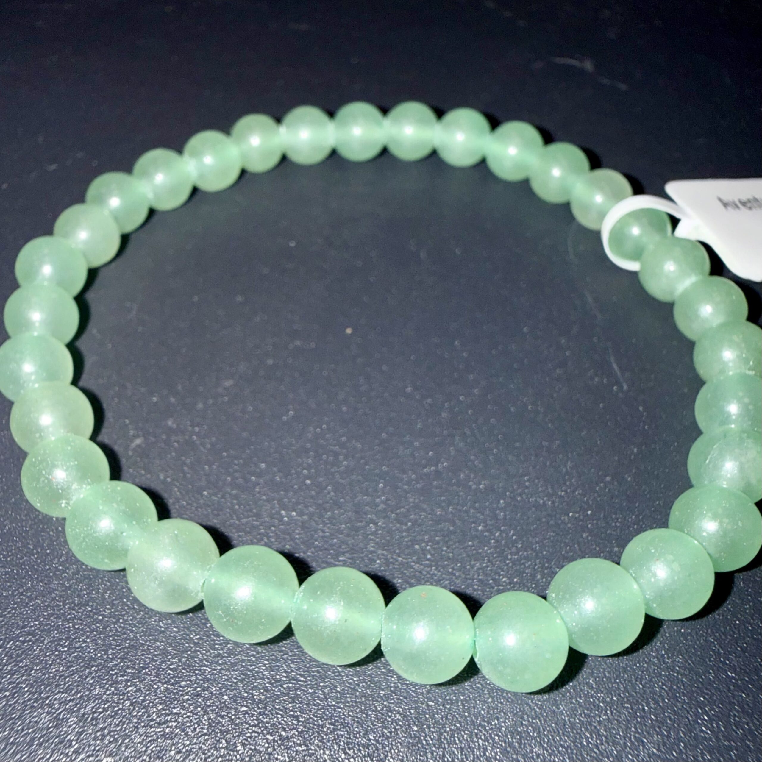 BRACELET AVENTURINE VERTE 6MM – Image 2