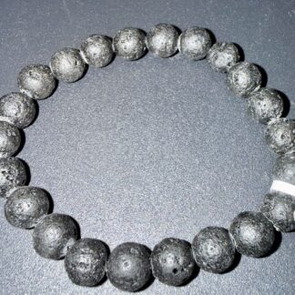 BRACELET PIERRE DE LAVE 8MM