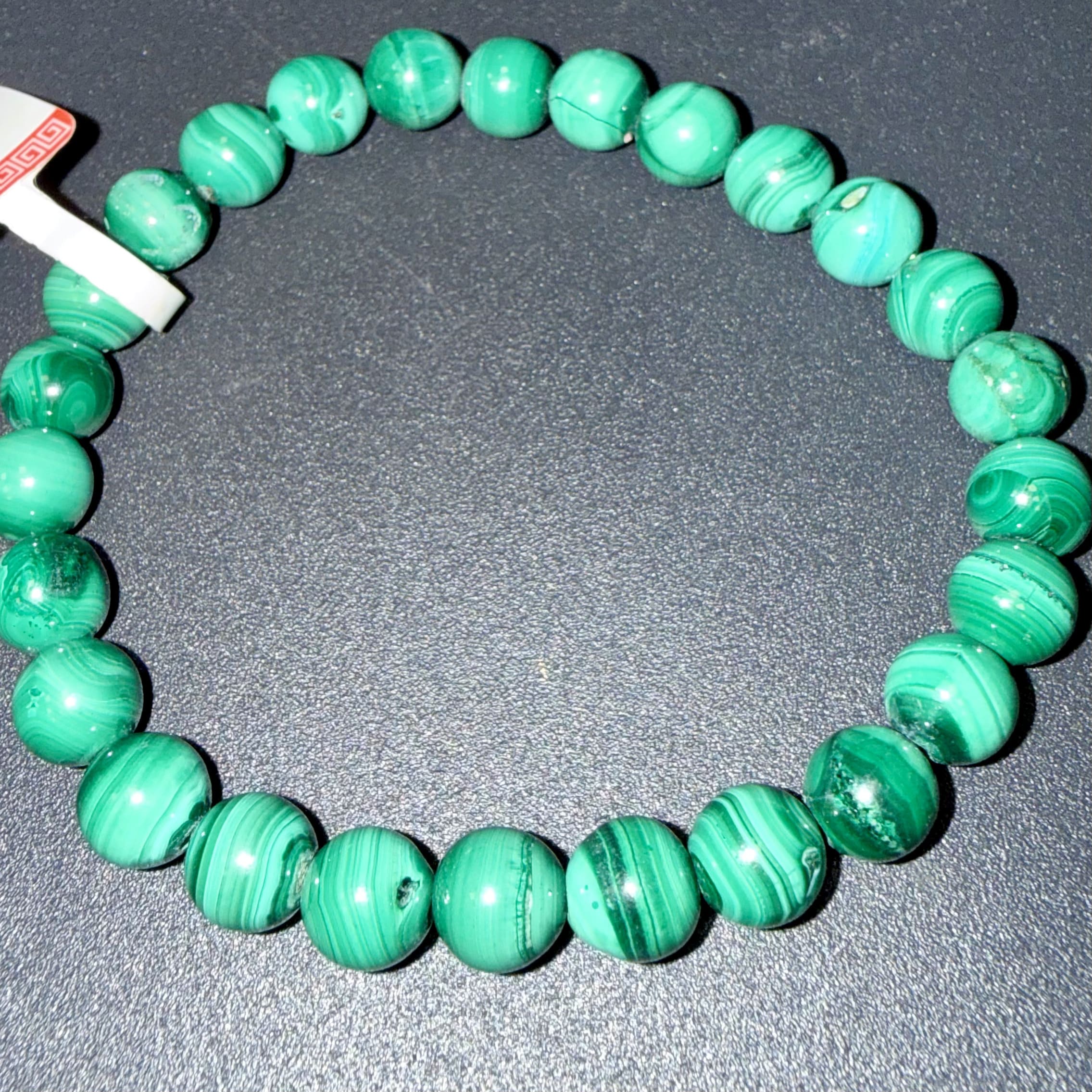 BRACELET MALACHITE 8MM – Image 2