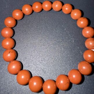 BRACELET JASPE ROUGE  8MM