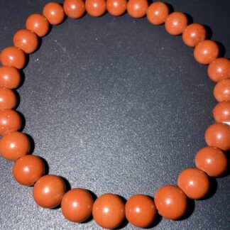 BRACELET JASPE ROUGE 6MM