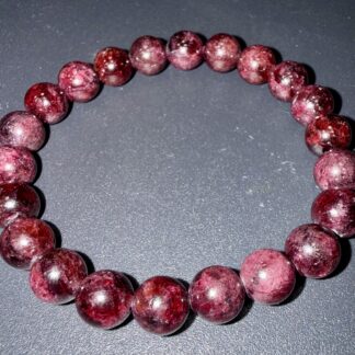 BRACELET GRENAT 8MM