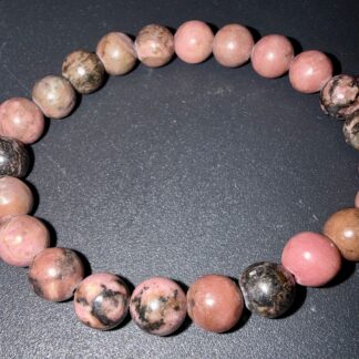 BRACELET RHODONITE 8MM