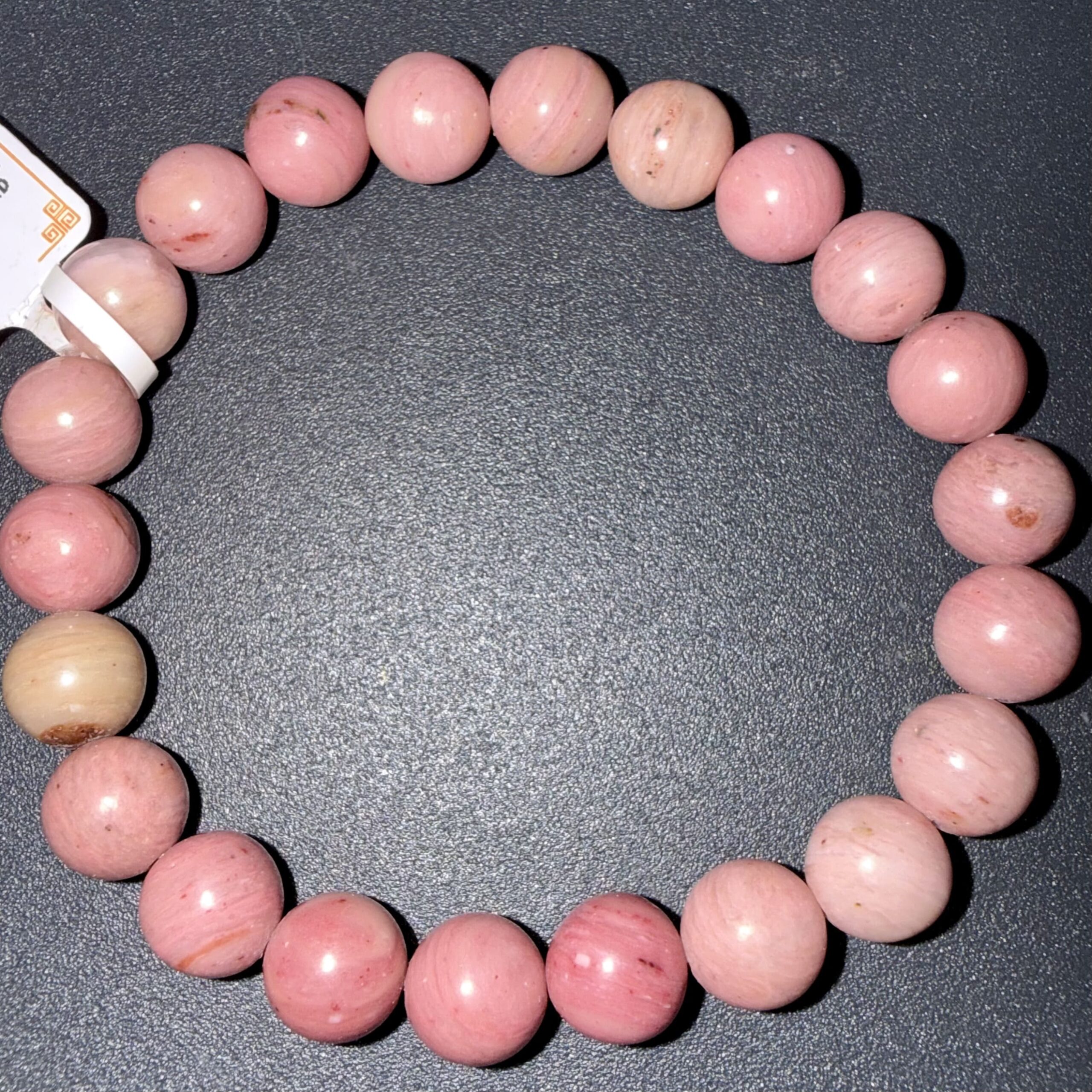 BRACELET RHODONITE CLAIRE 8MM – Image 2
