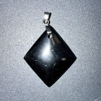 PENDENTIF POLI - TOURMALINE NOIRE
