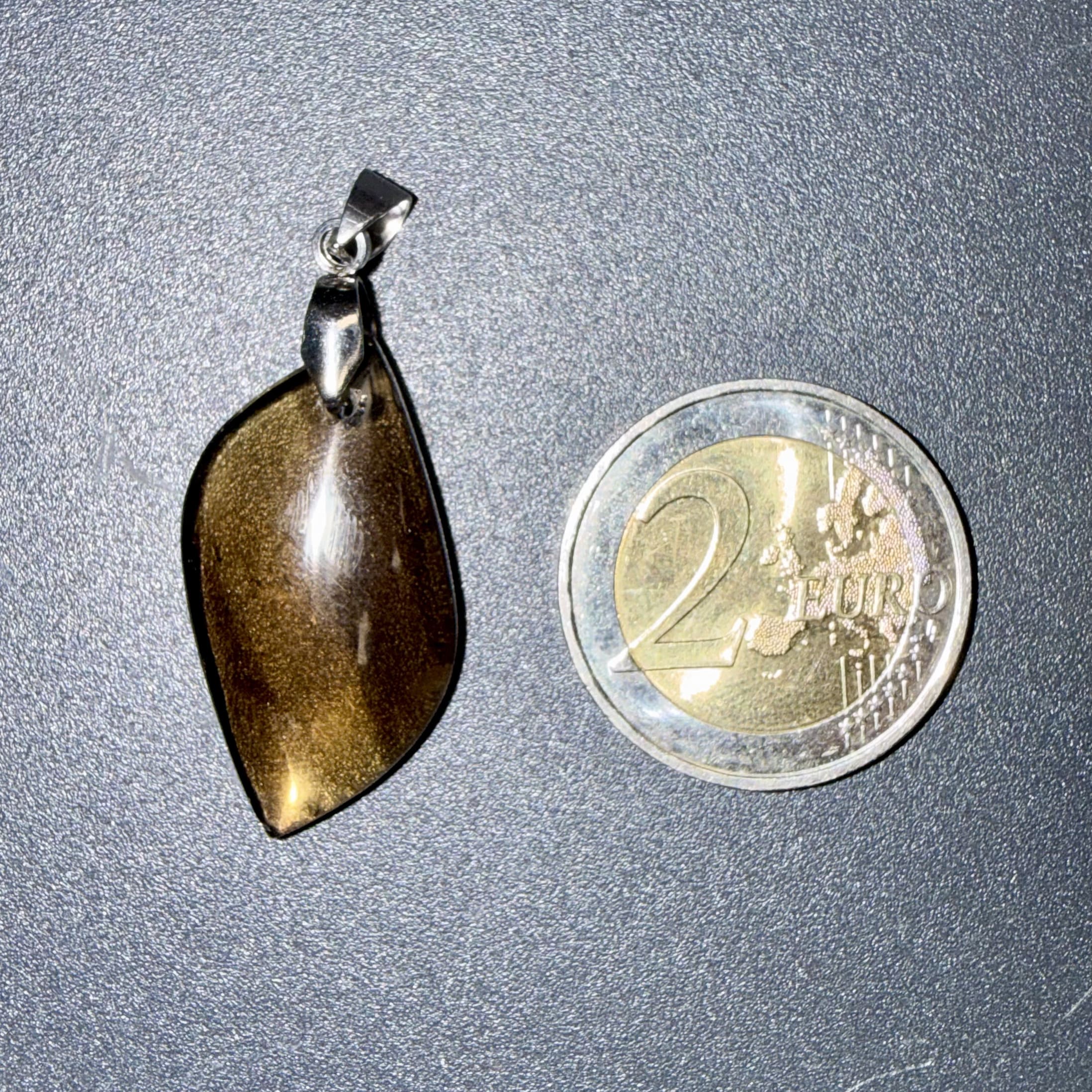 Pendentif poli en Citrine – abondance & joie de vivre – Image 2