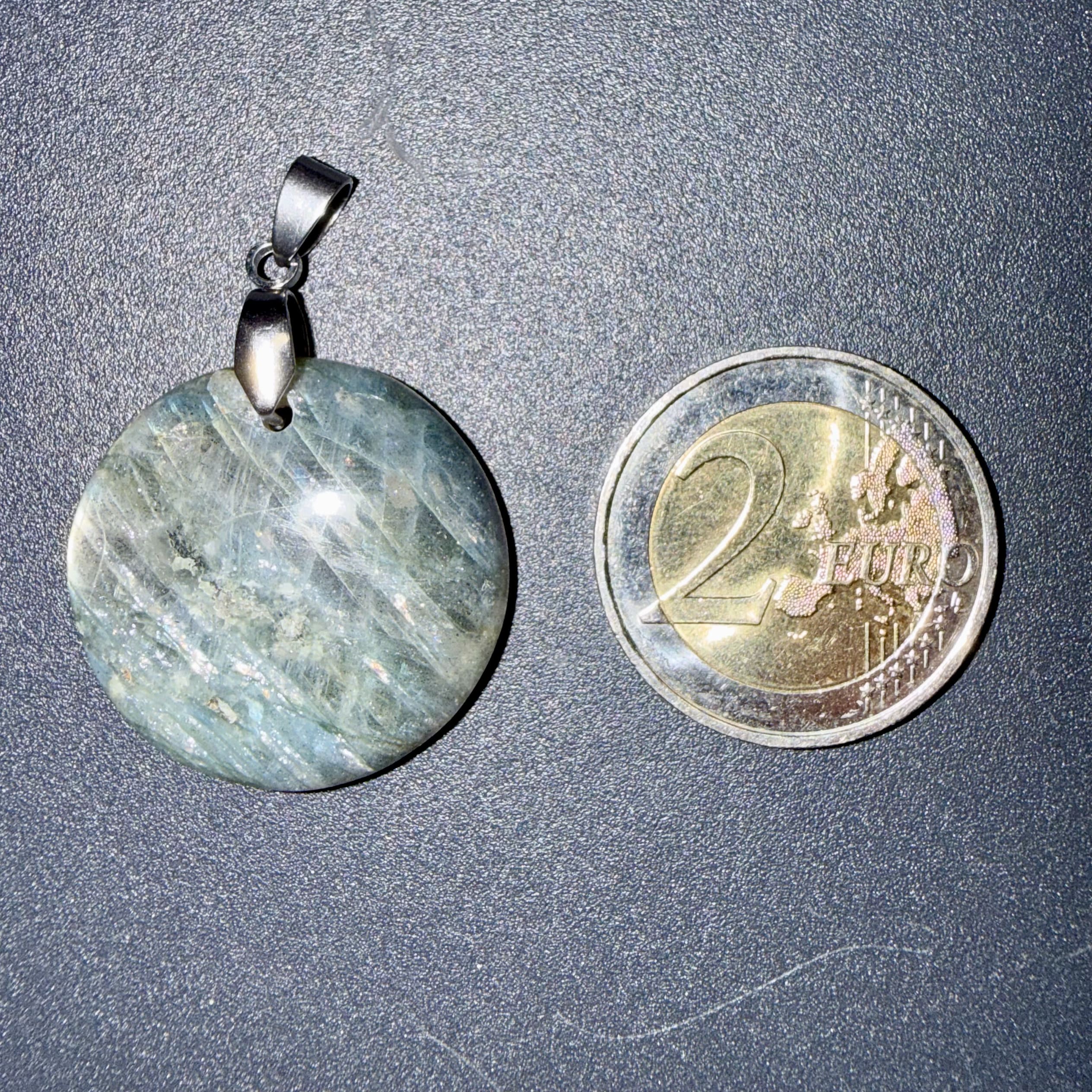 Pendentif poli en Labradorite – harmonisation & protection – Image 2
