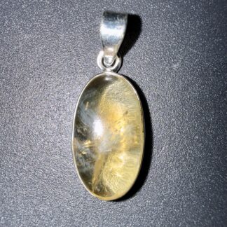 PENDENTIF ARGENT 925 - CITRINE