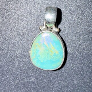PENDENTIF ARGENT 925 - TURQUOISE
