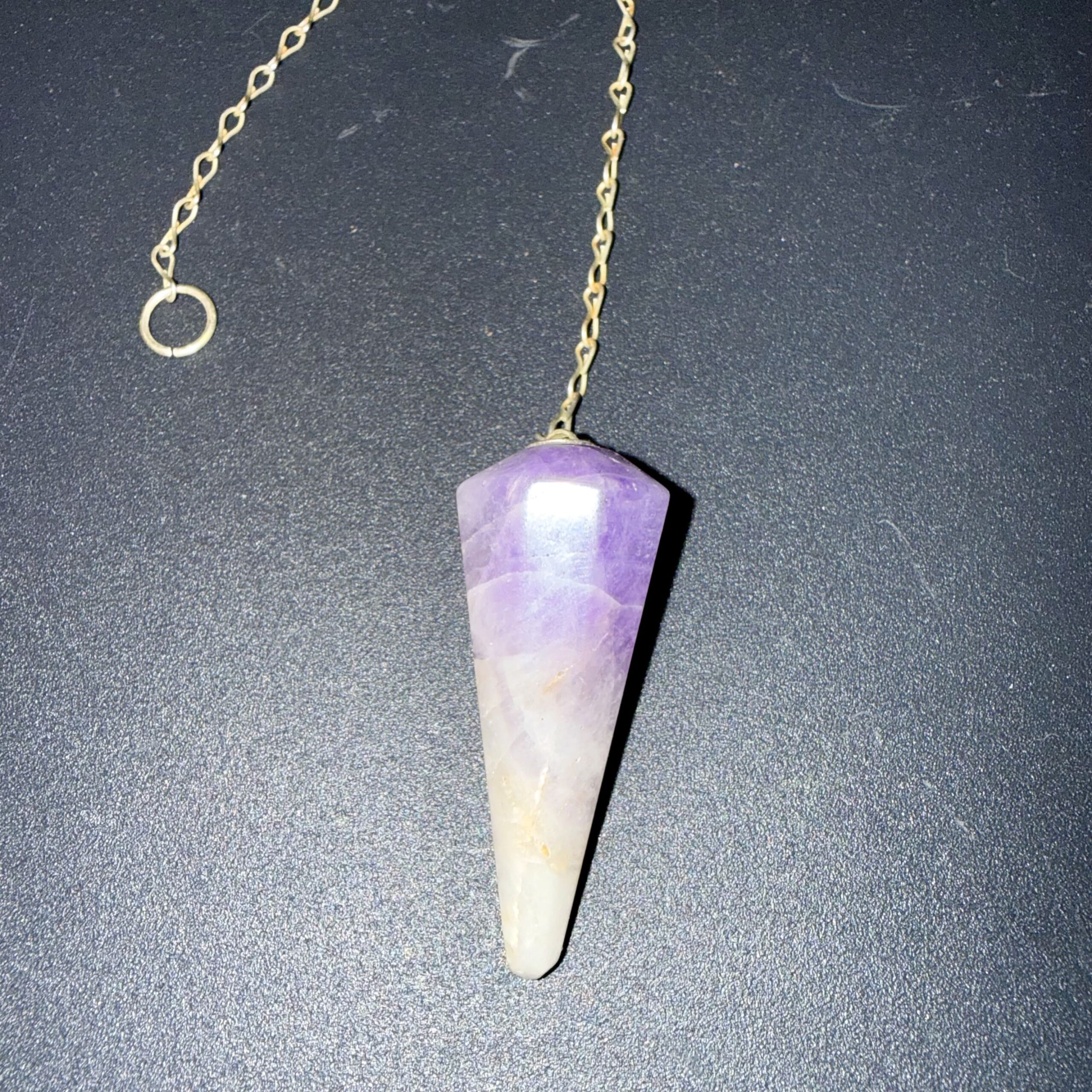 Pendule améthyste naturelle