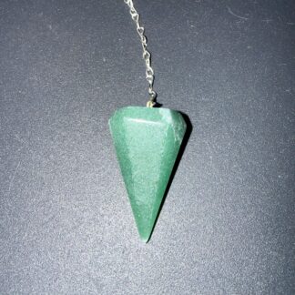 Pendule aventurine verte naturelle