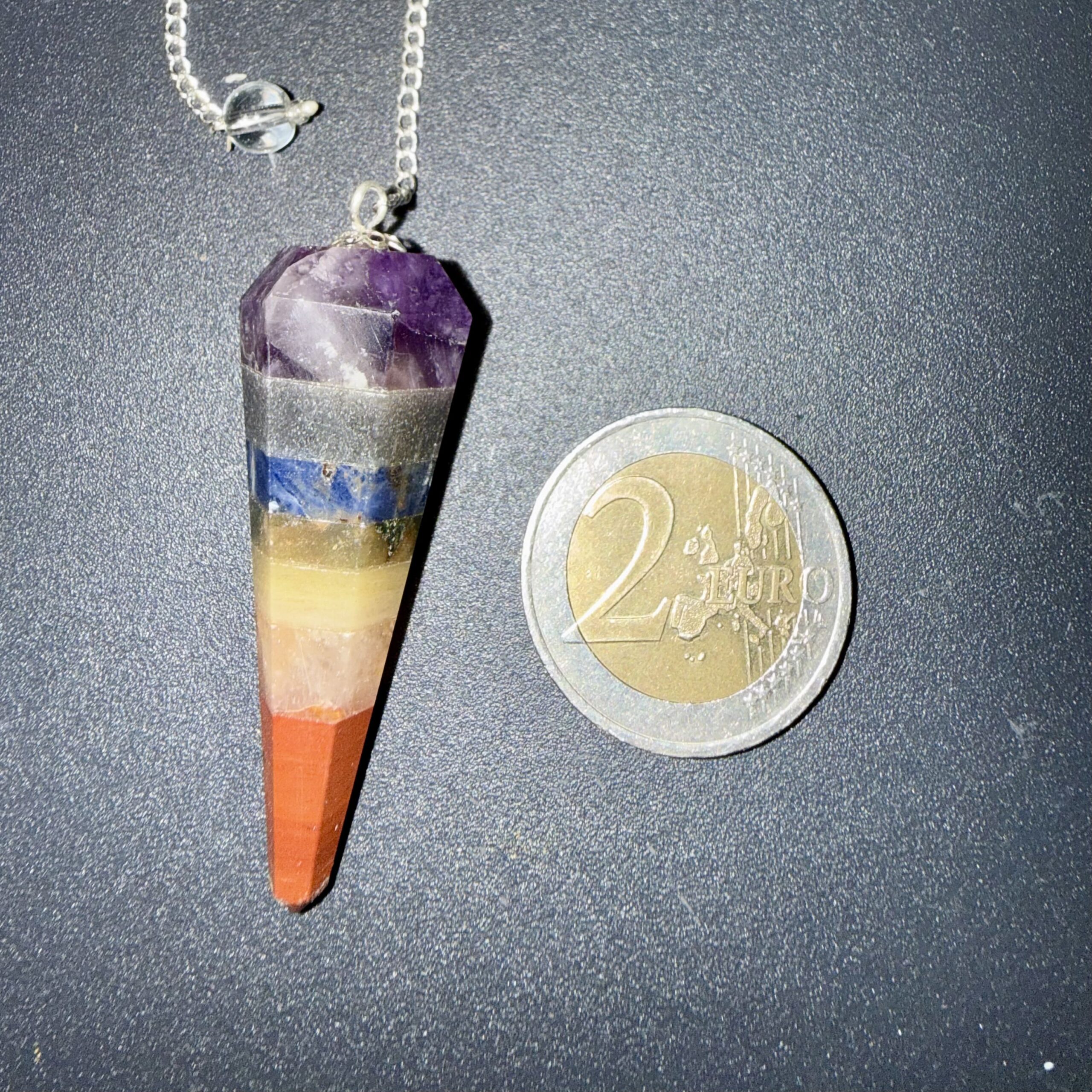 PENDULE PIERRE 7 CHAKRAS – Image 2