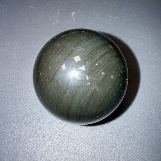 Sphère en Obsidienne doré naturelle – 50 mm – 160 g