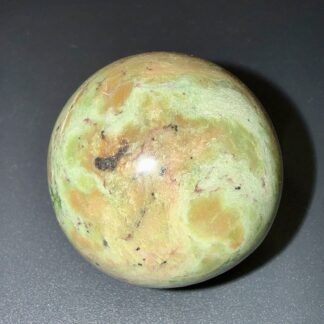 Sphère en chrysoprase naturelle – 50 mm – 190 g