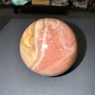 Sphère en bois fossilisé/pétrifié naturelle – 60 mm – 270 g