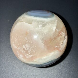 Sphère en agate naturelle – 80 mm – 630 g